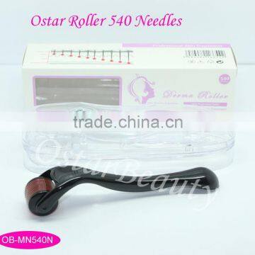 Skin Needle Roller 540 Face Derma Roller Needles Titanium