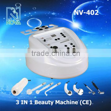 NV-402 NOVA 3 in 1 high frequency ultrasonic galvanic facial beauty machine