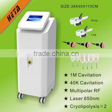 Body Slimming Guangzhou HETA 2015 Portable Cryolipolysis Increasing Muscle Tone Fat Freezing/cryolipolysis Liposuction Machine Vertical