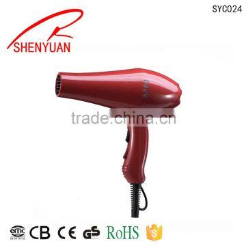 New High-power Professional Long-life AC Motor Hair Dryer & Accessories Salon Bathroom Useful