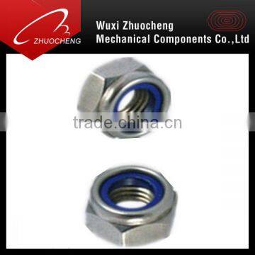 carbon steel galvanized nylon nut DIN982 DIN985