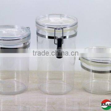 Ps Sealed Jar with metal botton