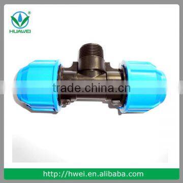 Professional Anti-Blocking Plastic Reducing Thread Tee