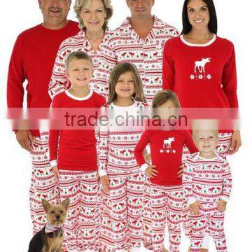 Custom Design Matching Family Chritmas Pajamas