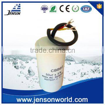 Jenson cbb60 ac motor Polyester Film 450v capacitor cbb60