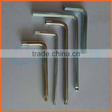 China manufacturer iso9001:2008 galvanized hex wrench