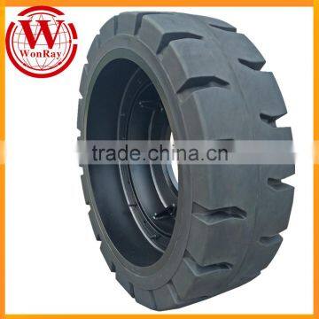 H1050HD-CH 3-high 36500kg Hyster Masted Container Handler 18.00x25 18.00-25 Solid Tires