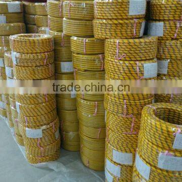 8.5mm Black Dragon Pvc Clear Nylon Braided Power Spray Hose photo-6