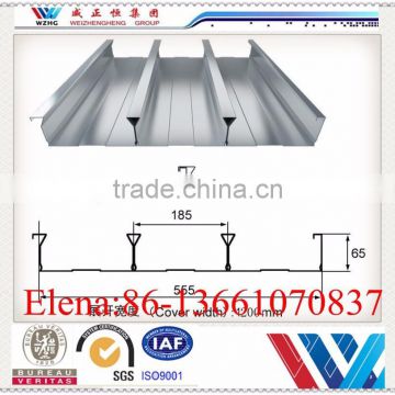 galvanized corrugated steel sheet roofing decking /galvanized metal floor decking sheet/popular steel floor decking sheet