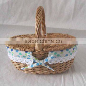 Handle storage basket WITH lids