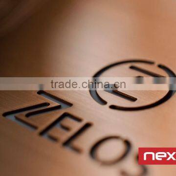 Metal Engraved Electroplated Gold Member Card photo-5