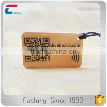 QR Code Printed 13.56MHZ MIFARE Classic 1K /4K Keyfob RFID Tags Stickers photo-2