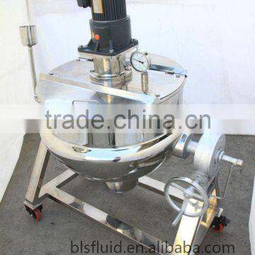 Tilting and Vertical Type LPG Heated Kettle Mix Ketchup Machine photo-5