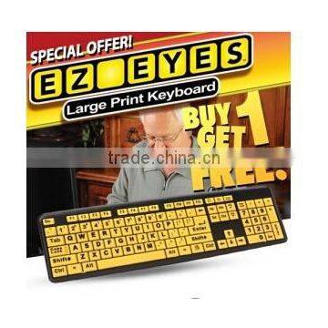 eyes large print keyboard