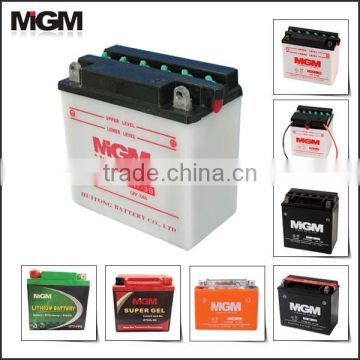 12V 7AH Motorcycle Battery Replacements 12N7-3B