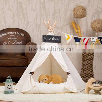 Promotional New Popular Pet Teepee Tent Pet House Carrier Bed Cage Factory Wholesale photo-3
