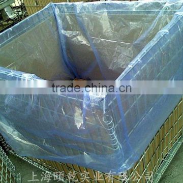 240L 110*125cm recycled big size trash garbage bag liner bag square bottom bag