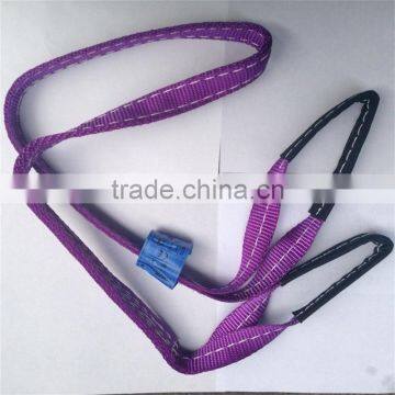 Nylon Polyester Round Lifting Flat Soft Webbing Sling Belt Safety Factor photo-6