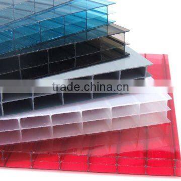 PC hollow sheet,polycarbonate hollow sheet,GhouZhou PC sheet,PC sheet, plastic roofing panel, PC multiwall sheet