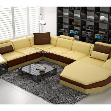 2017 Lizz European Style Leather Sofa photo-4