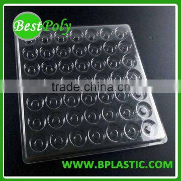 China supplier plastic tray blister packaging for chocolate candy