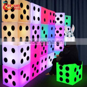 Led Interactive Bar Chair for Sale & Led Bar Cube Stool photo-2