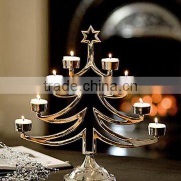 Christmas tree candle holder / Christmas tree tea light holderr/ table centerpiece