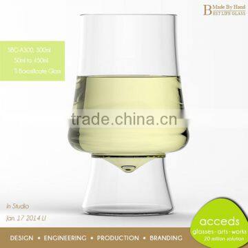 Creative Transparant Borosilicate Double Deck Milk Cup photo-5