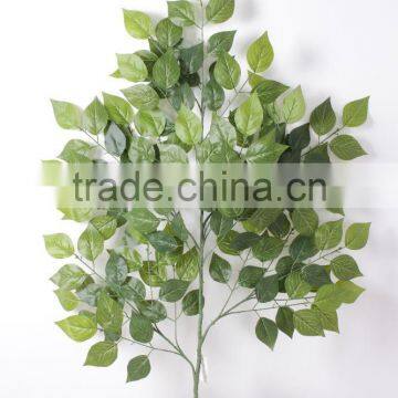 SJ070921 Artificial apple tree braches/foliage leaf for apple tree making