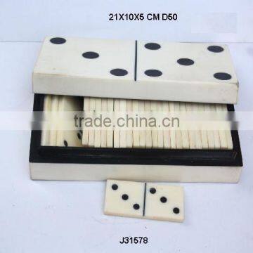 dice and cards made in a Bone and resin Bone in Natural polish finish