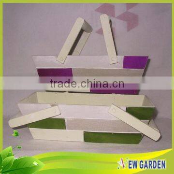 High Grade Farmhouse Durable Decorative Metal Window Box Planters photo-4