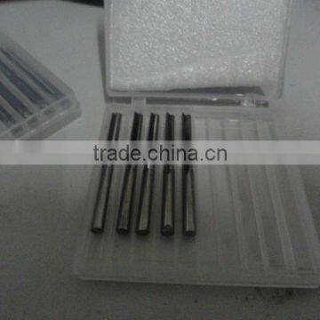 solid carbide two flutes straight bit