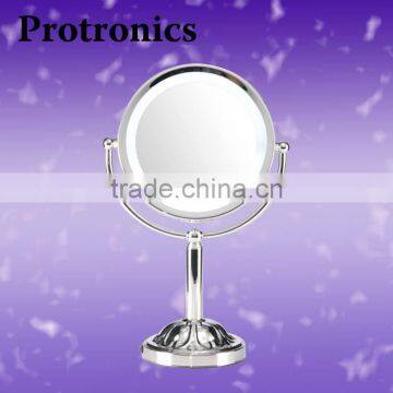 Battery Operated LED Lighting Mirror Table Mirror Cosmetic Beauty photo-2