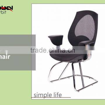 High quality armrest office chair, simple design executive mesh chair