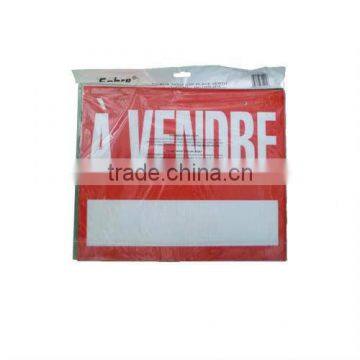 Colorfull pp Corrugated Advertising Board