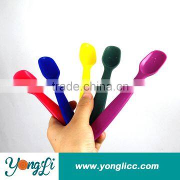 New Products Silicone Plastic Spoon Ice Cream