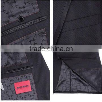 High Fashion Wool and Silk Trendy Tuxedos With Shiny Satin on Lapel photo-4