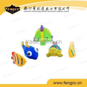 Mini plastic fish toys for kids in EN 71 test