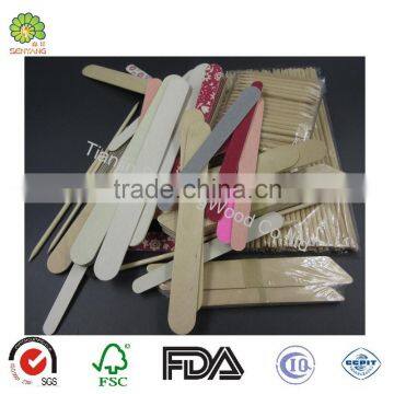 Large Small Petite Wooden Applicator for Facial&body Waxing photo-6