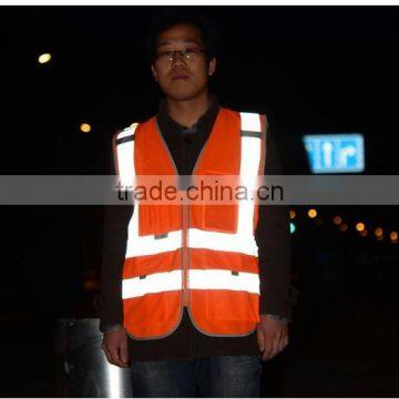 High Visible Reflective Vest , Custom Made Reflective Vest Factory photo-2