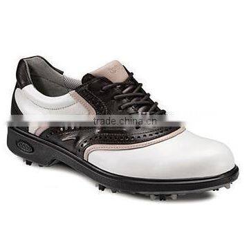 men genuine leather golf shoes with spike for business, cheap name brand shoes wholesale in china