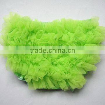High Quality Girls' Cotton Woven Baby Ruffles Bloomers photo-6