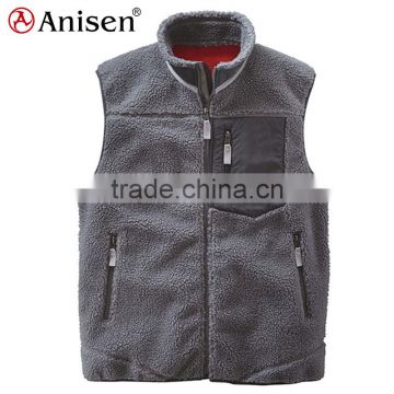 bulk wholesale fleece sherpa weight men vest