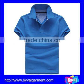 Mens Apparel/100%Cotton Pique Polo Shirt for Man/Wholesale Bulk Polo t Shirt photo-2