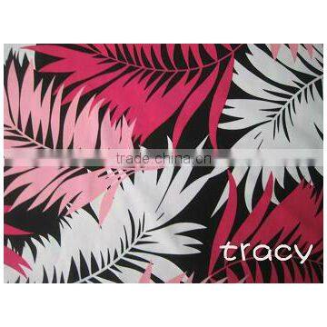 Beautiful Printed Nylon/spandex Fabric With Leaves photo-1