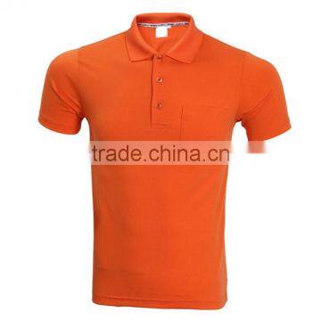 OEM Custom Polyester/spandex Plain Dry Fit Yellow Golf Polo Shirt photo-2