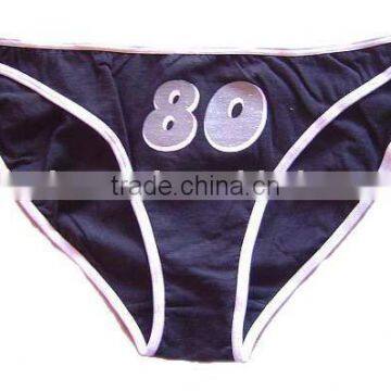 Women's underpants / panties / underclothes with cotton spandex