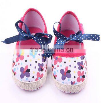 Outdoor Antiskid Baby Girls Prewalker Shoes photo-4