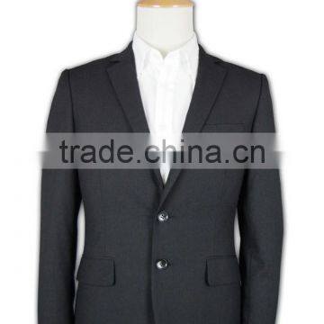 Two Button Good Quality Anti-wrinkle Customizable Mens Suit Nice Slim Fit Suits photo-2