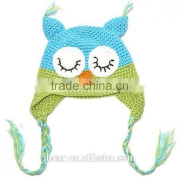 Crochet Baby Hat/little Owl Hat/ Baby Photo Prop photo-6